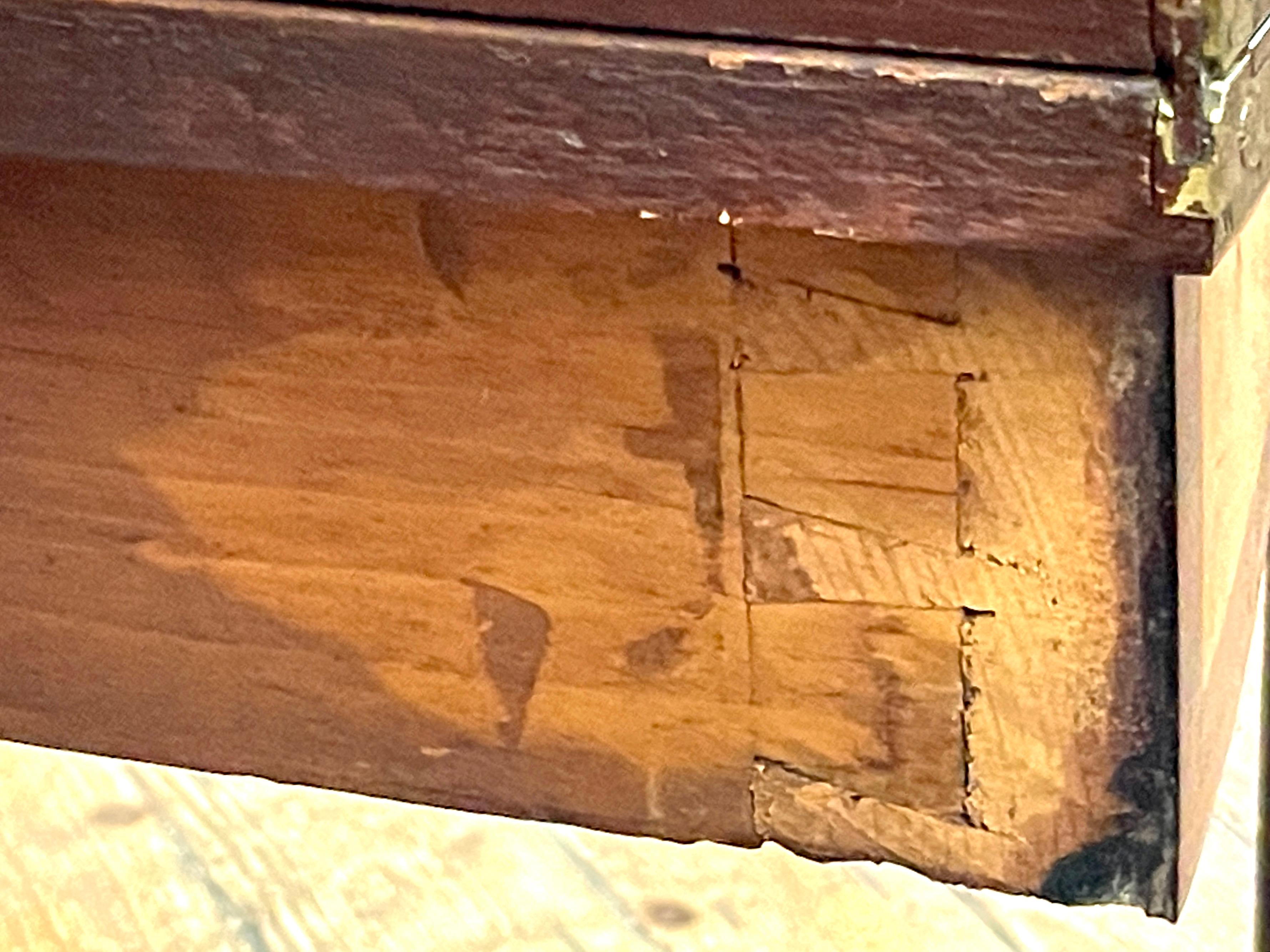 American Federal Period Mahogany Serpentine Sheraton Style Flap-Top Games Table 5