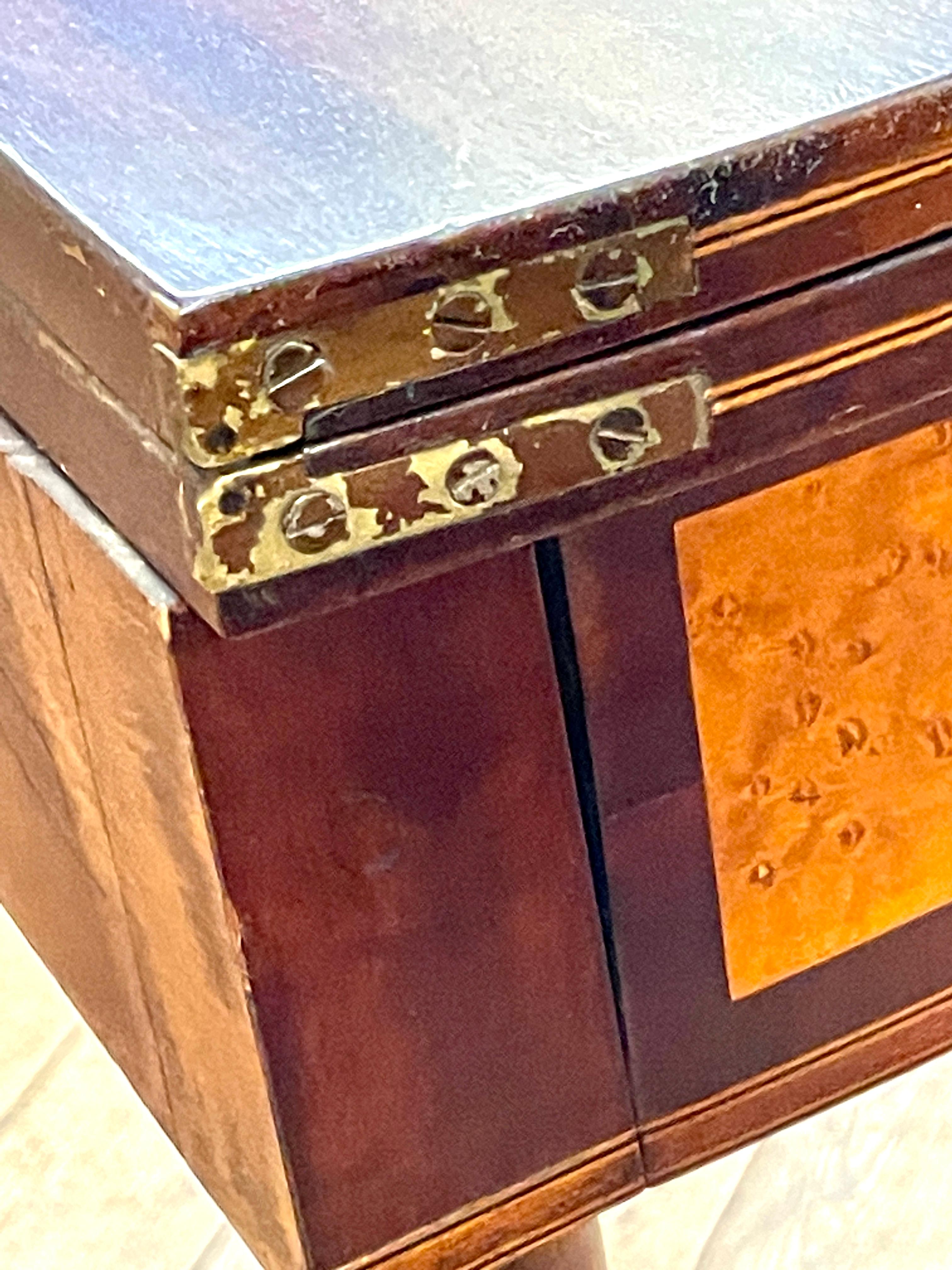 American Federal Period Mahogany Serpentine Sheraton Style Flap-Top Games Table 7