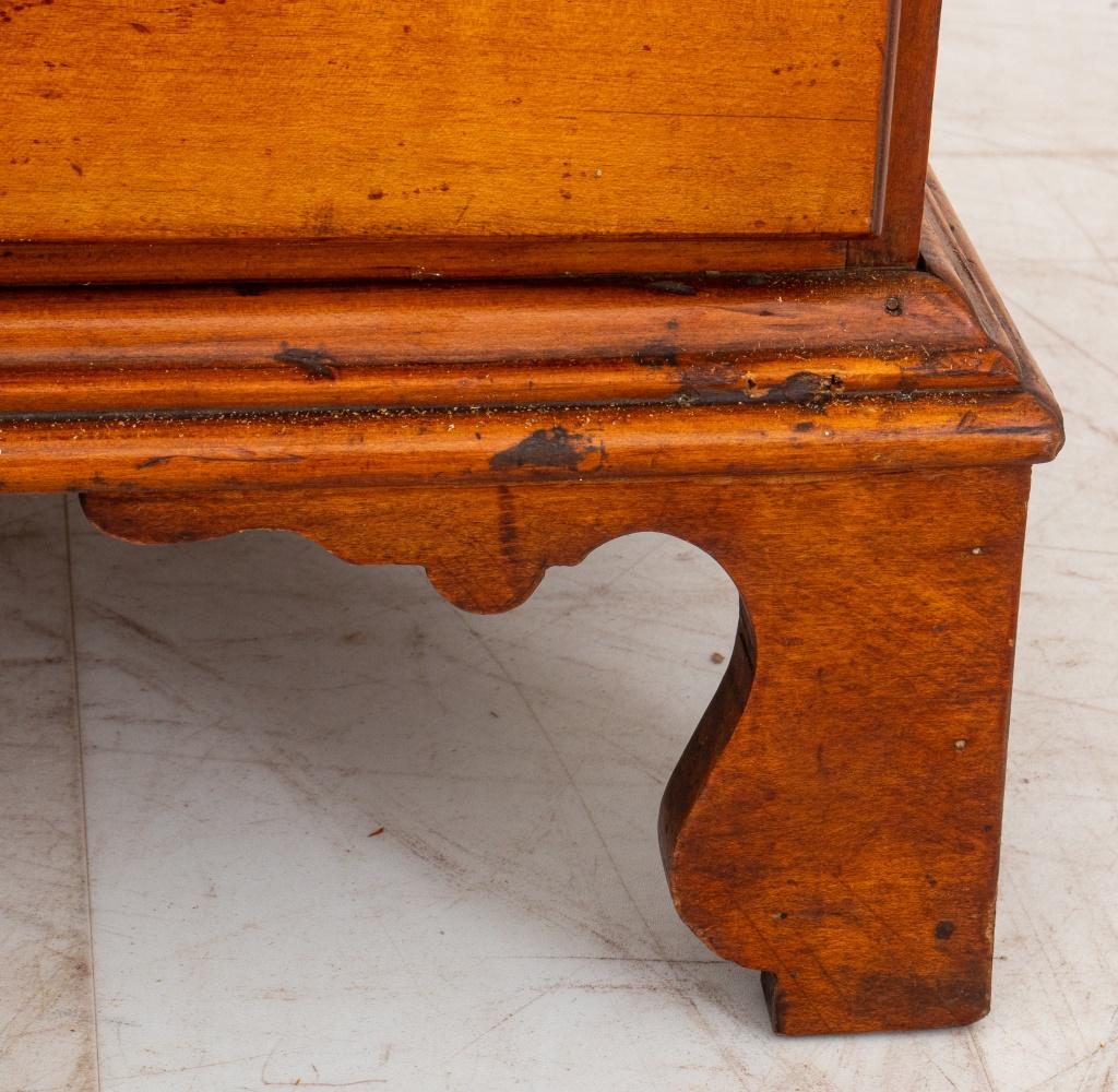 American Federal Period Maple Chest, Late 18th C For Sale 1