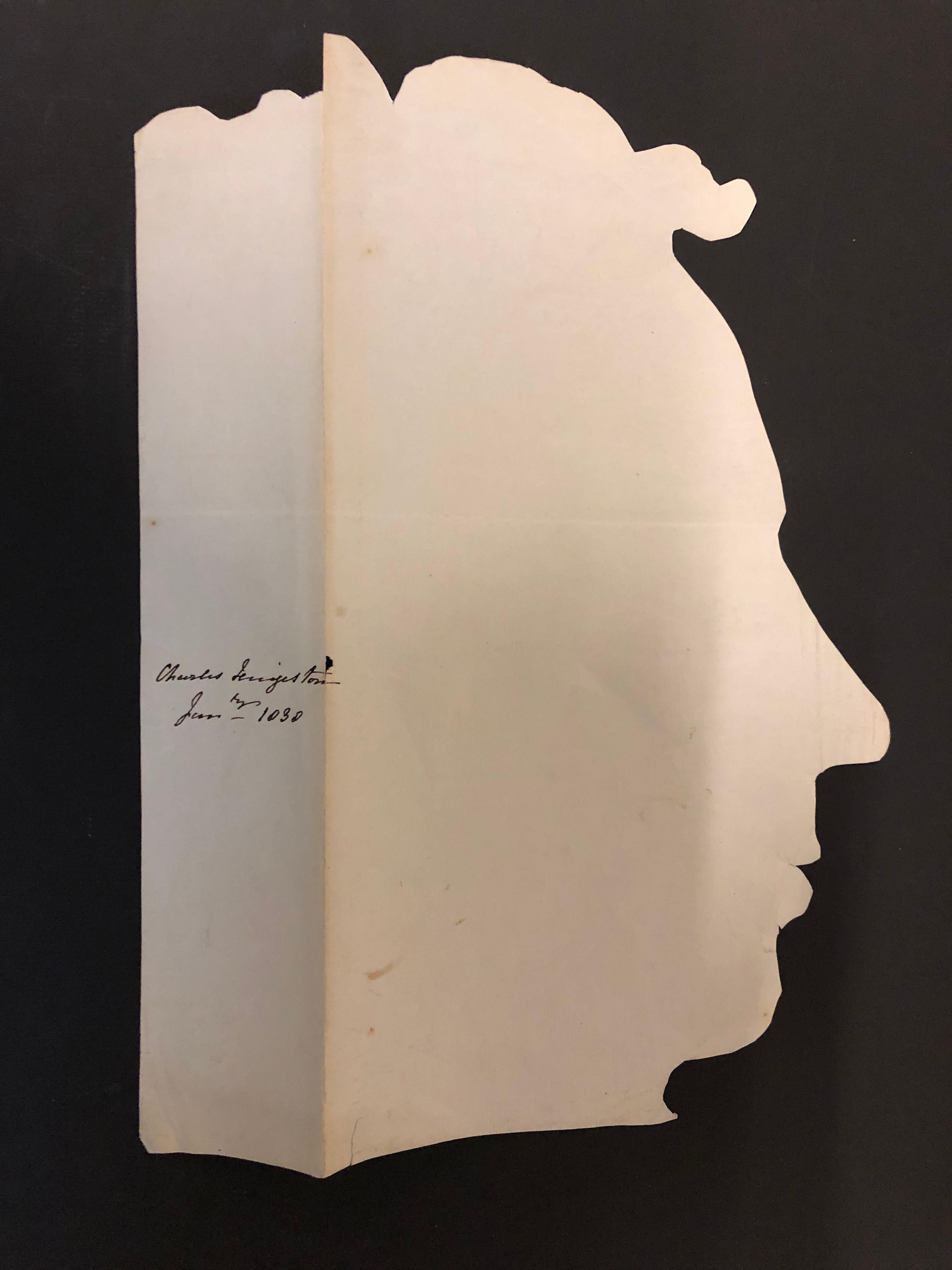 American Federal Silhouettes of Livingston Family Members In Good Condition For Sale In New York, NY