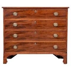 American Federal Style Mahogany Chest Of Drawers