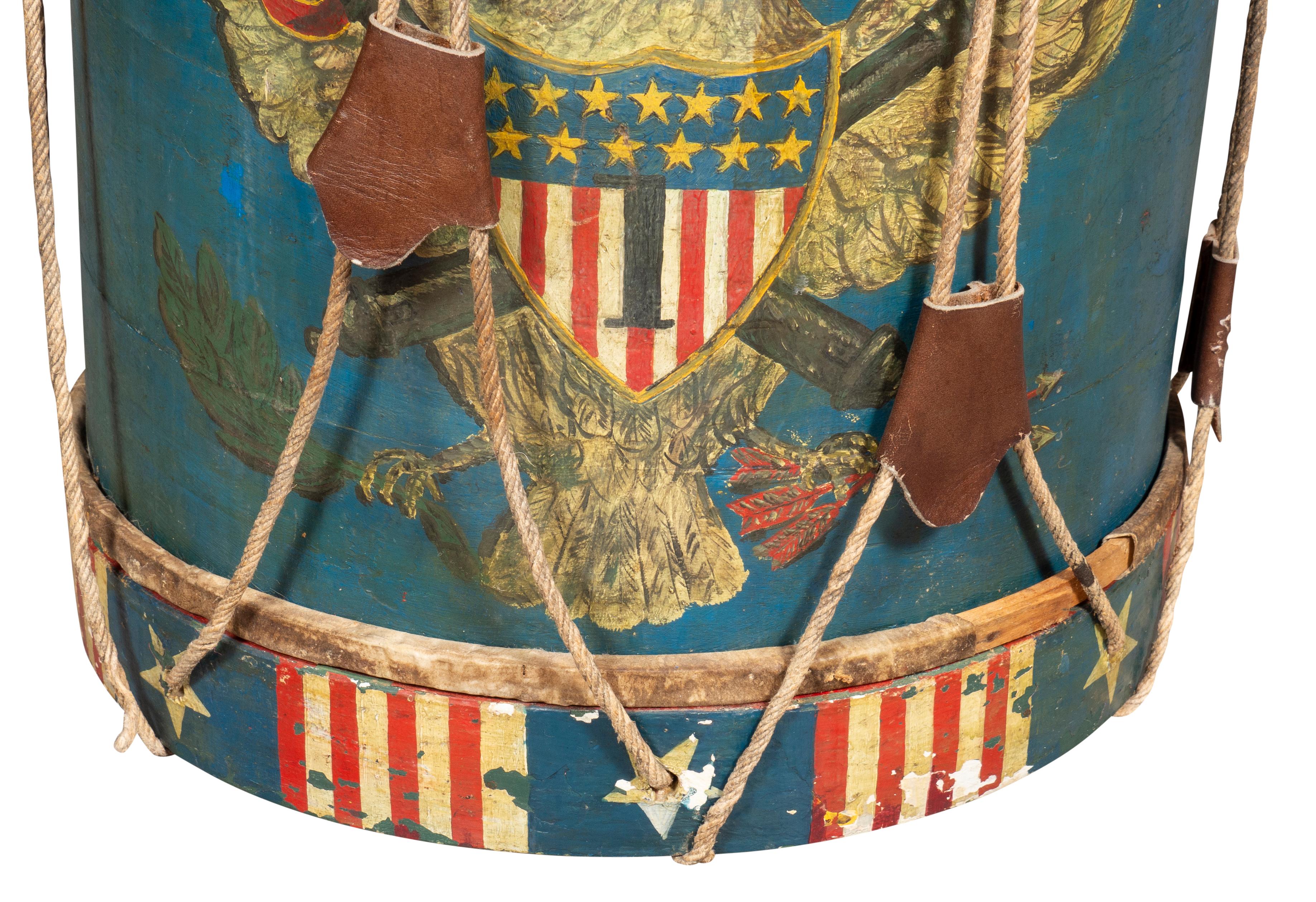 American Federal Style Military Drum For Sale 1