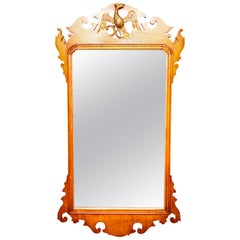American Federal Style Wall Mirror with Eagle Motif