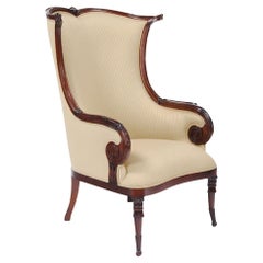 Fauteuil de cheminée américain