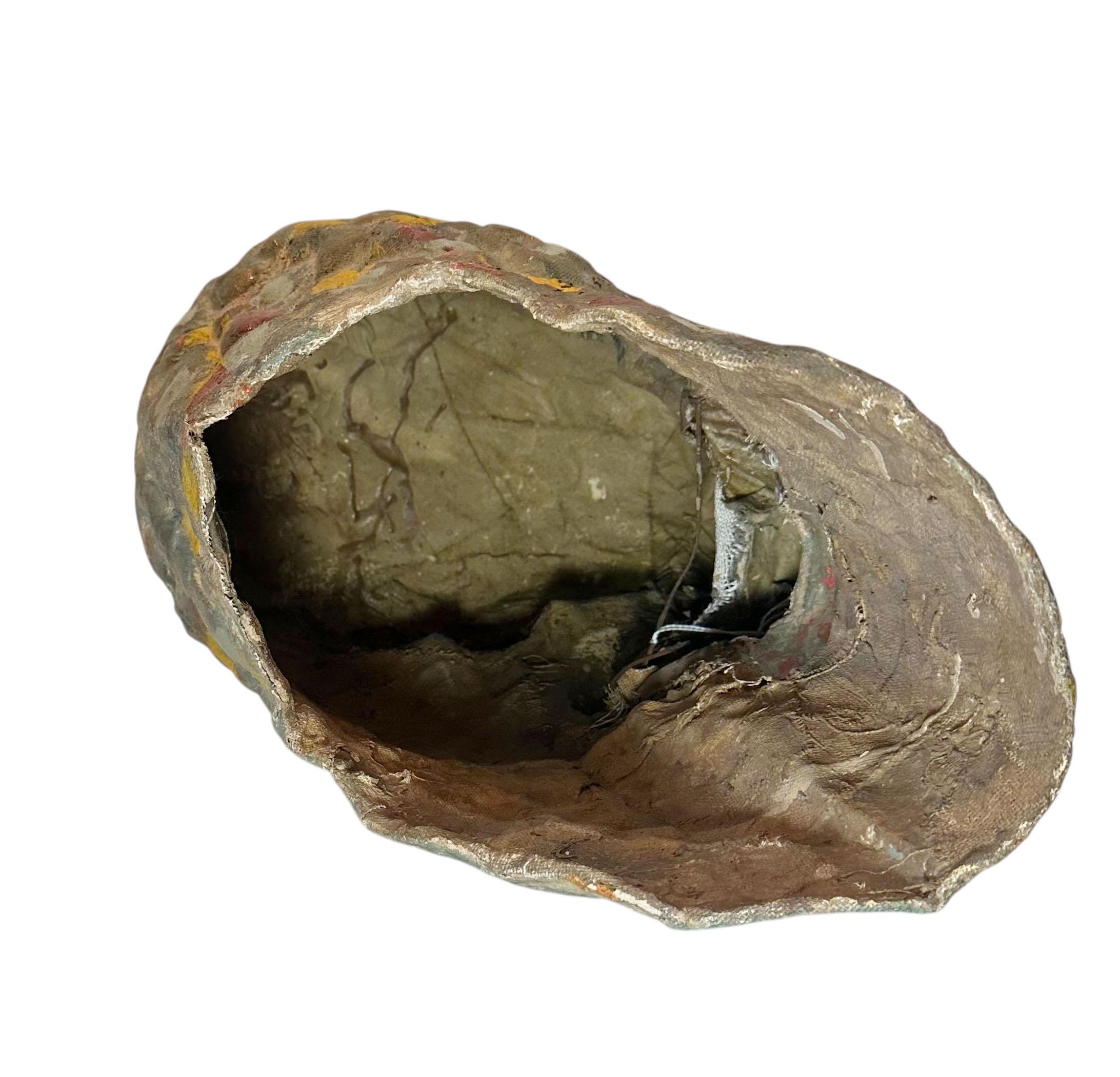 American Folk Art Eagle’s Head Papier-Mâché Mask For Sale 2