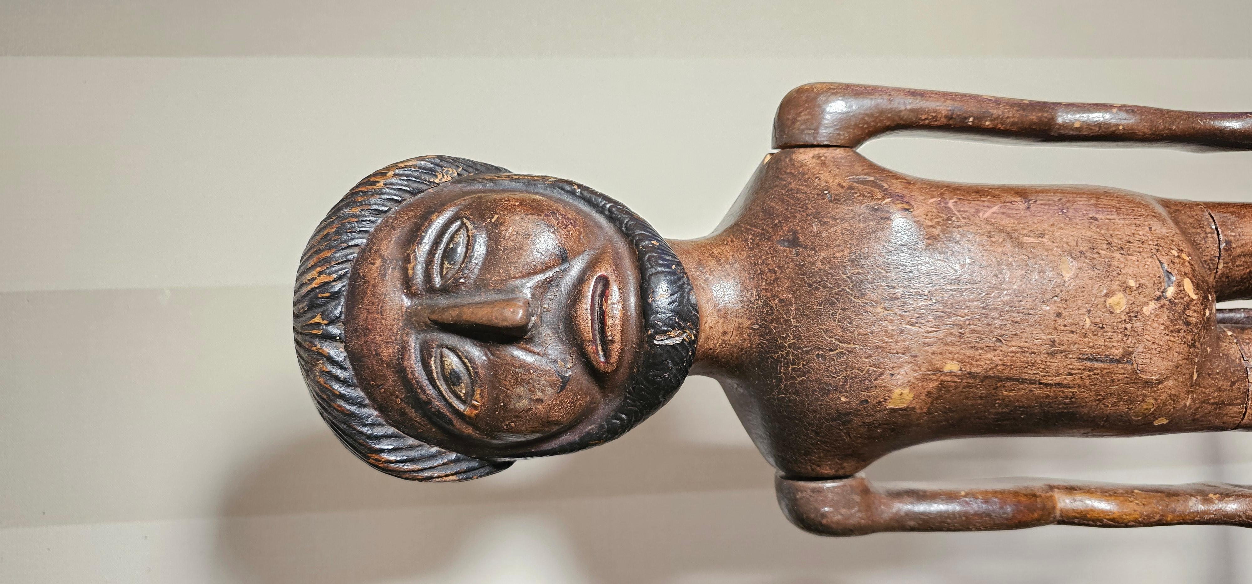 Sculpté Figure d'art populaire américain en vente