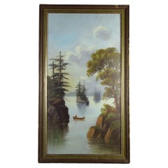 American Folk Art Hudson River School 19th Century