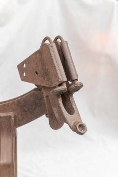 American Folk Art, Junk Metal Dog, Mid-20th Century