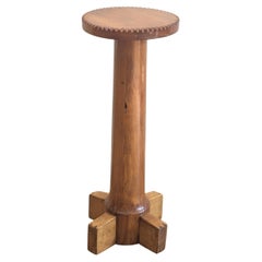 American Folk Art Pedestal Tisch