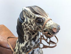 American Folk Art Rocking Horse