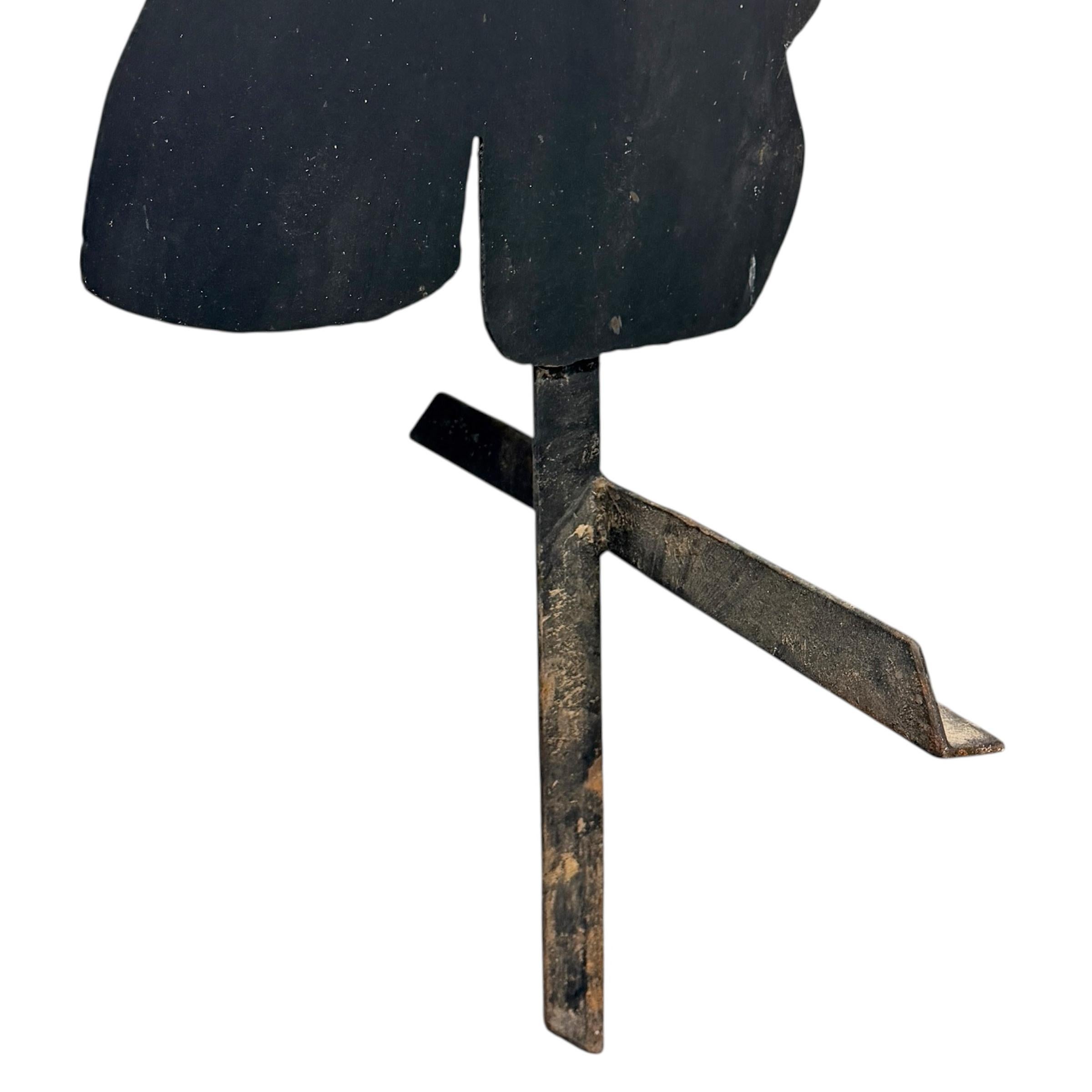 Art populaire américain Cheval de trait en acier découpé pour le jardin en vente 4