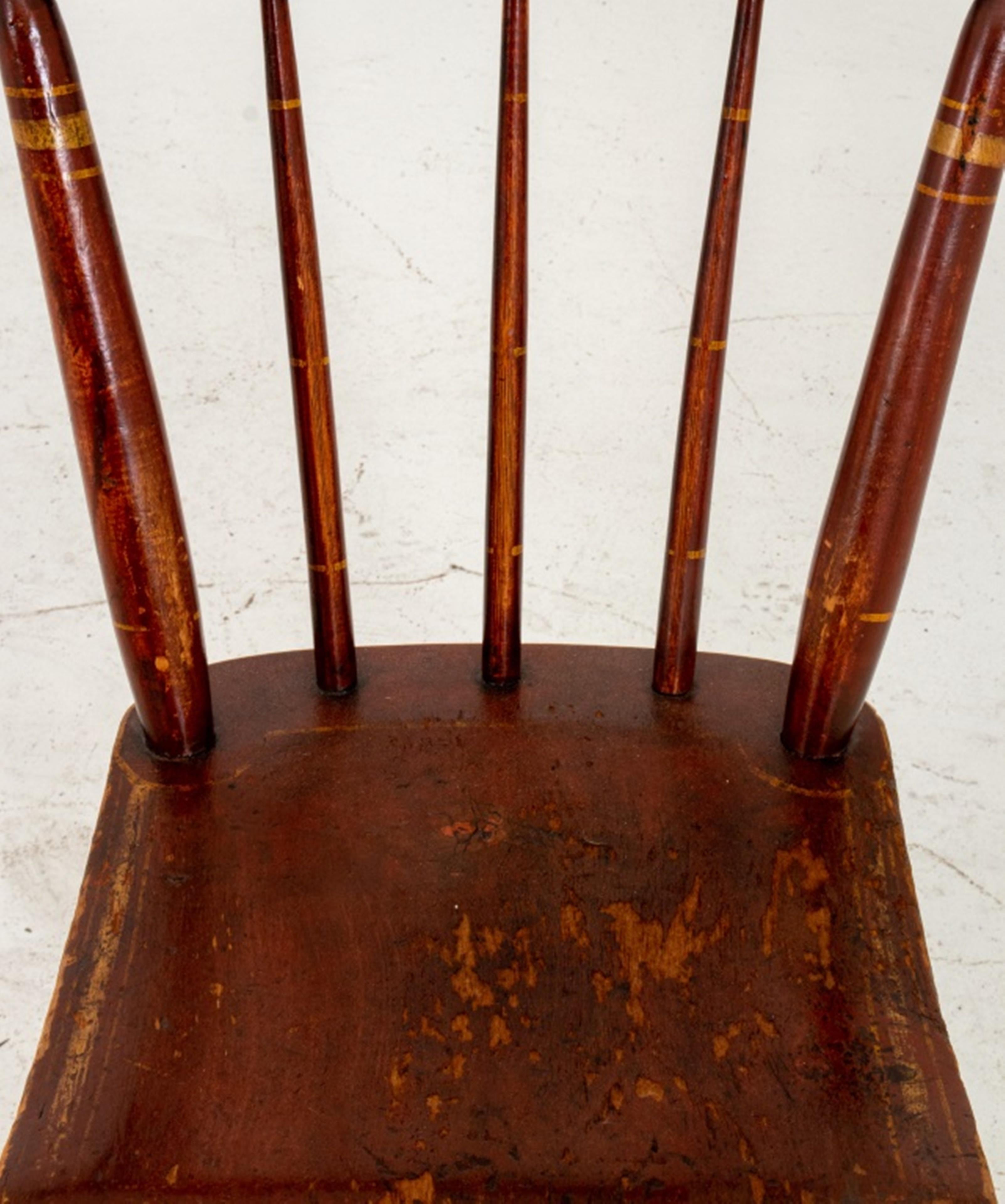 20th Century American Folk Art Style Chairs, 4