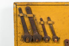 American Folk Art Workshop Wrench Wood Trade Sign