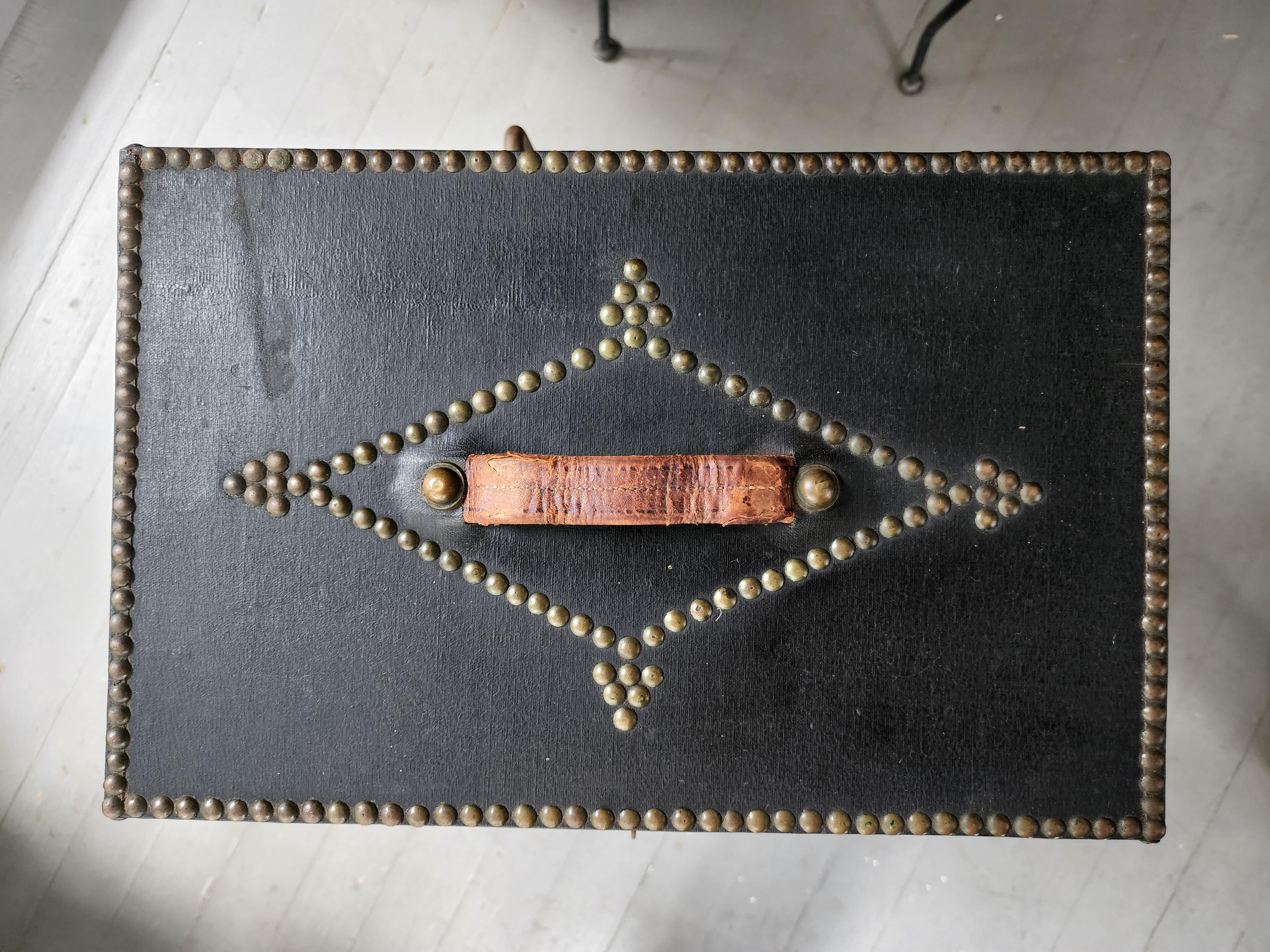 1850' s American Document Box by Atkins A Clark of Boston 4