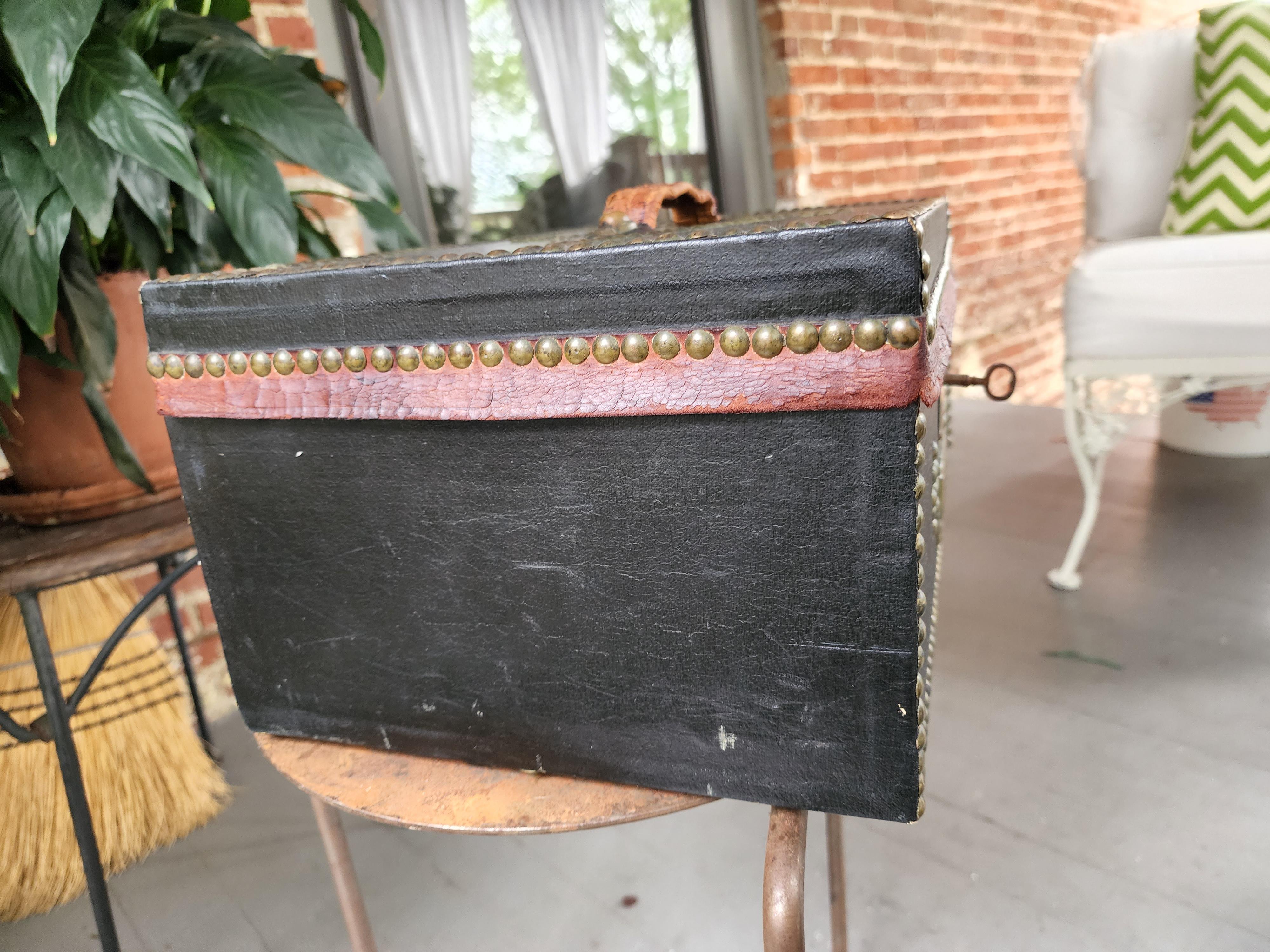 1850' s American Document Box by Atkins A Clark of Boston 5