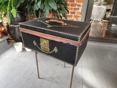 1850' s American Document Box by Atkins A Clark of Boston