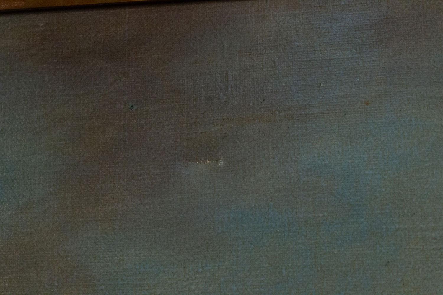 Américain Peinture de paysage marin d'un cargo américain en vente