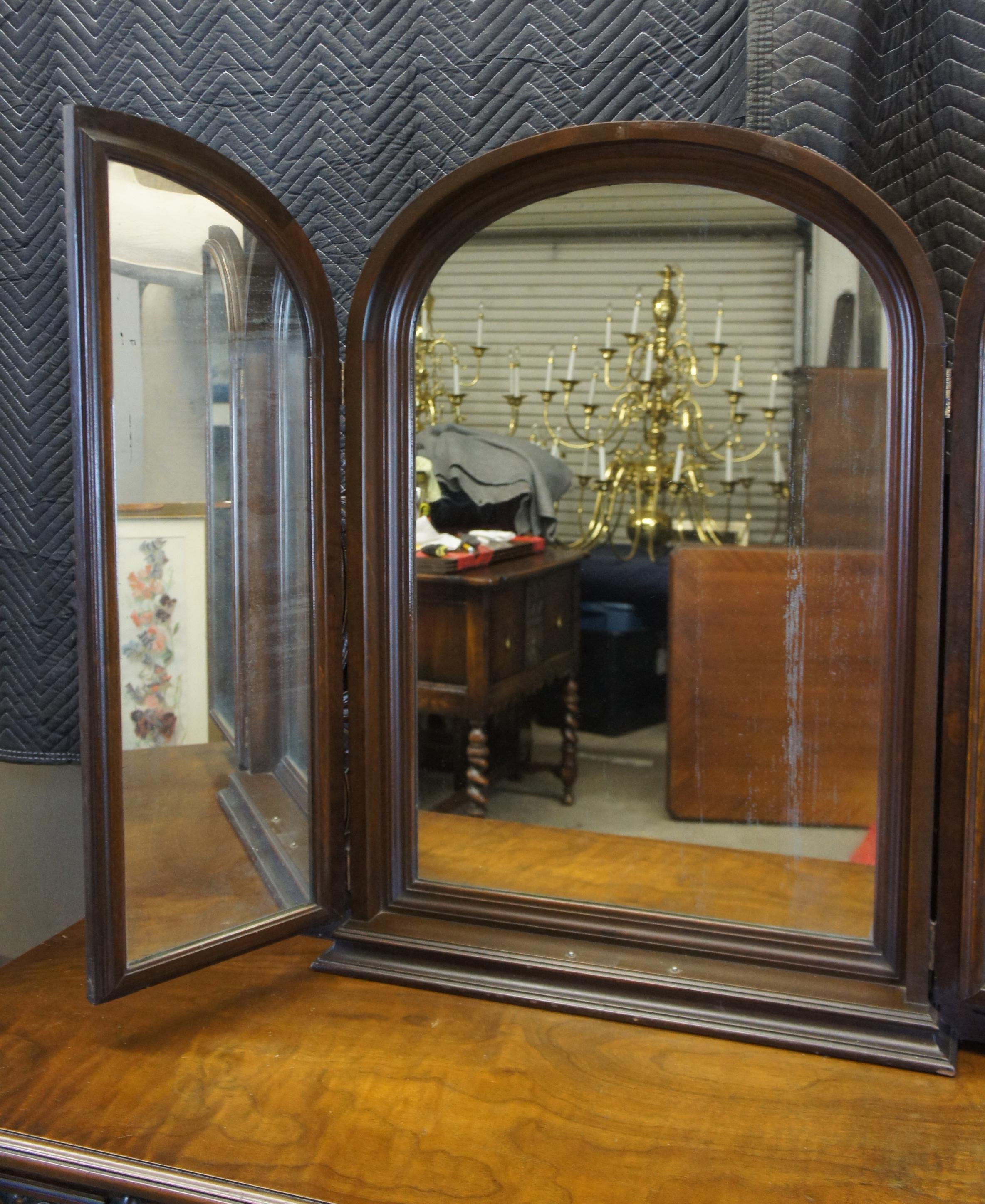 black gothic vanity