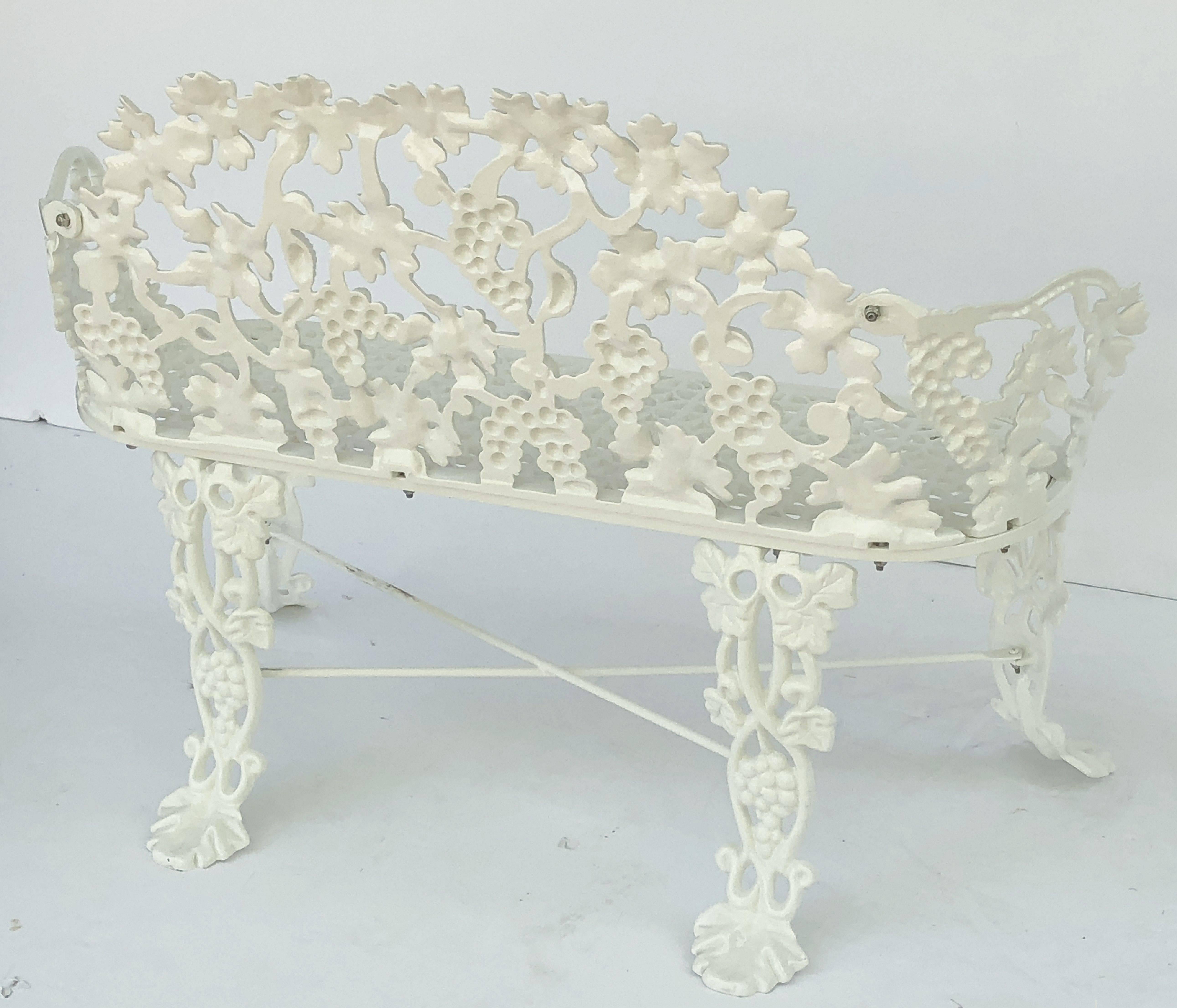 American Garden Bench or Seat of Cast Iron by Hart 5