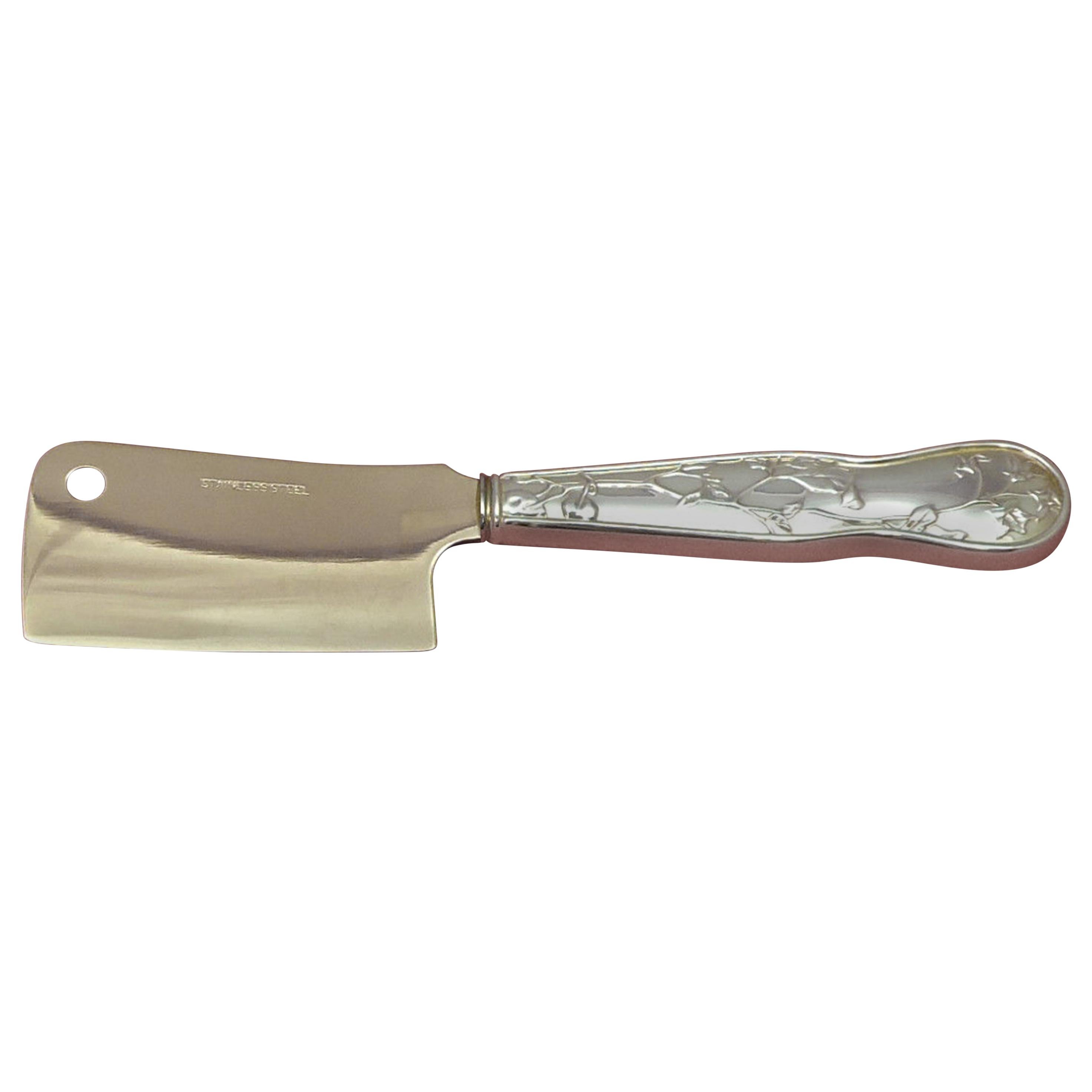 Vintage Towle King Richard Sterling Silver Cheese Cleaver – Custom 6 3/8" Serving Piece
