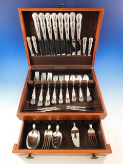 American Garden by Tiffany & Co. Sterling Silver Flatware Set Service 45 Pieces