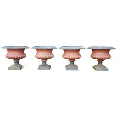 American Garden Flower or Plant Urns-Set of Four