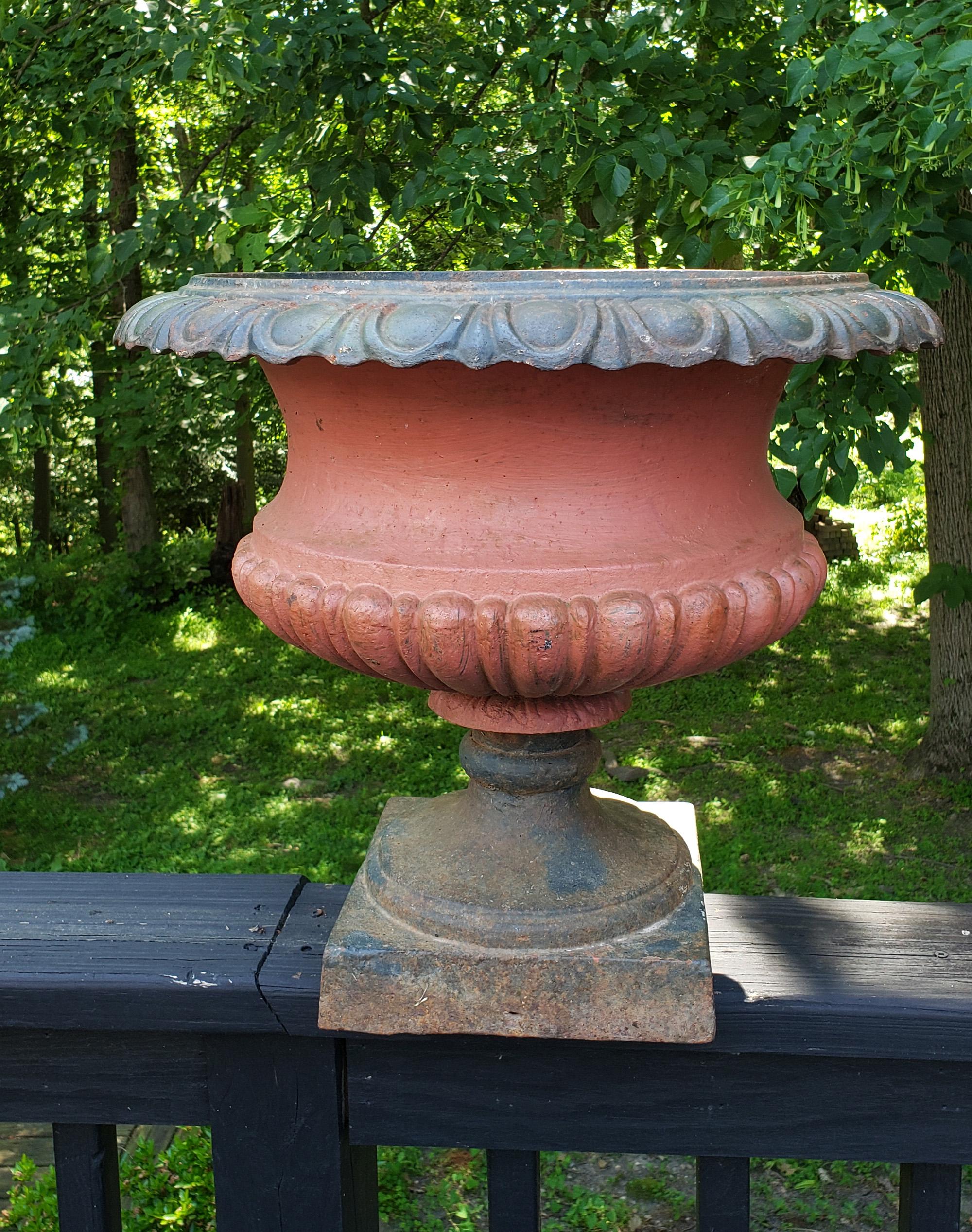 American Garden Flower or Plant Urns-Set of Four 9