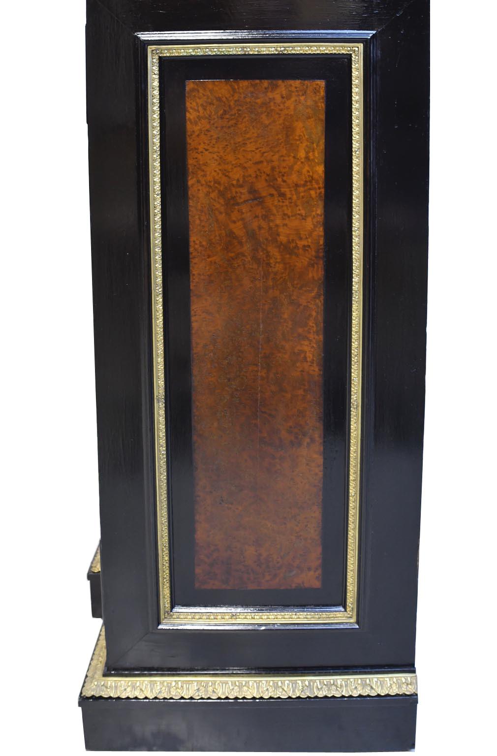 American Gilded Age NY Ebonized Credenza with Bronze Doré Ormolu Mounts For Sale 2