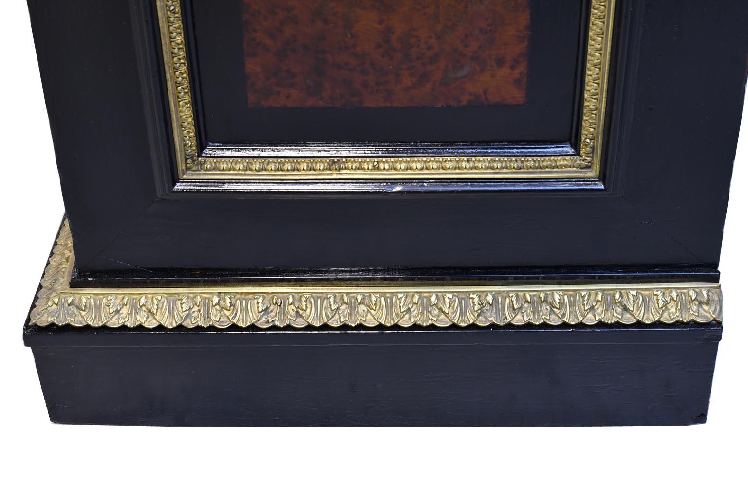 American Gilded Age NY Ebonized Credenza with Bronze Doré Ormolu Mounts For Sale 3