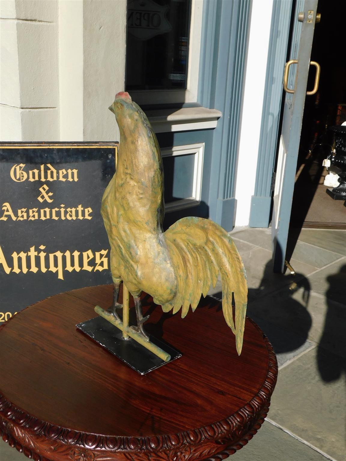 cast iron rooster weathervane