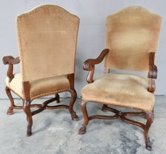 American Goat Feet Chairs, Pair