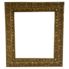 Antique American Gold Leaf Reverse Cove, Circa 1880