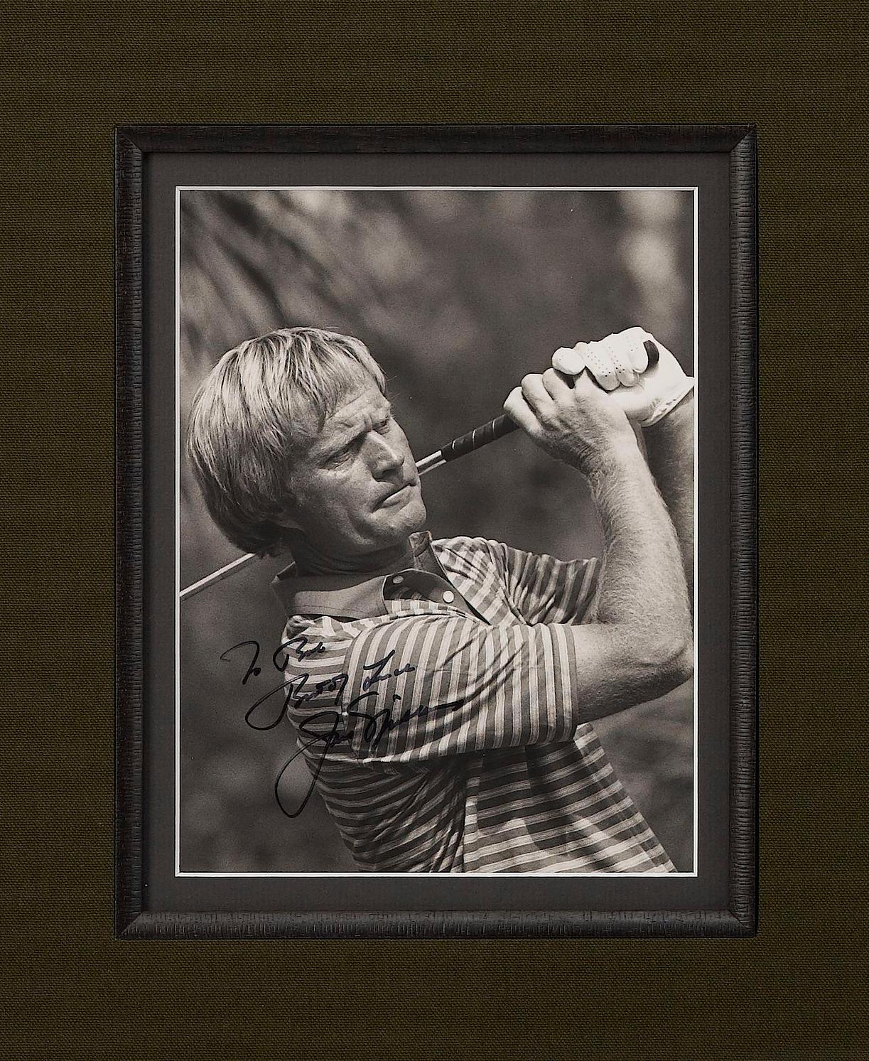 Modern American Golf Legends Signature Collage For Sale