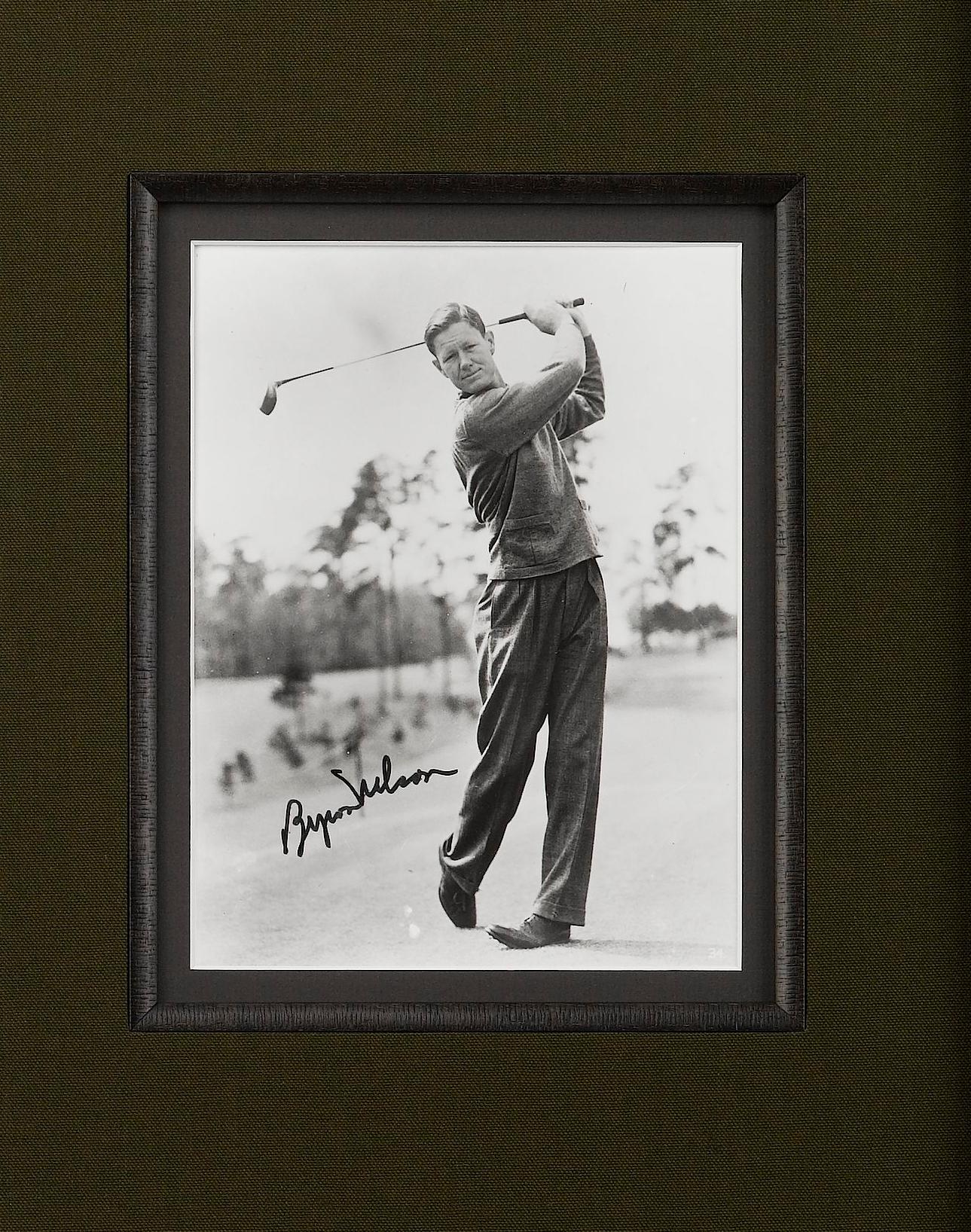 Paper American Golf Legends Signature Collage For Sale
