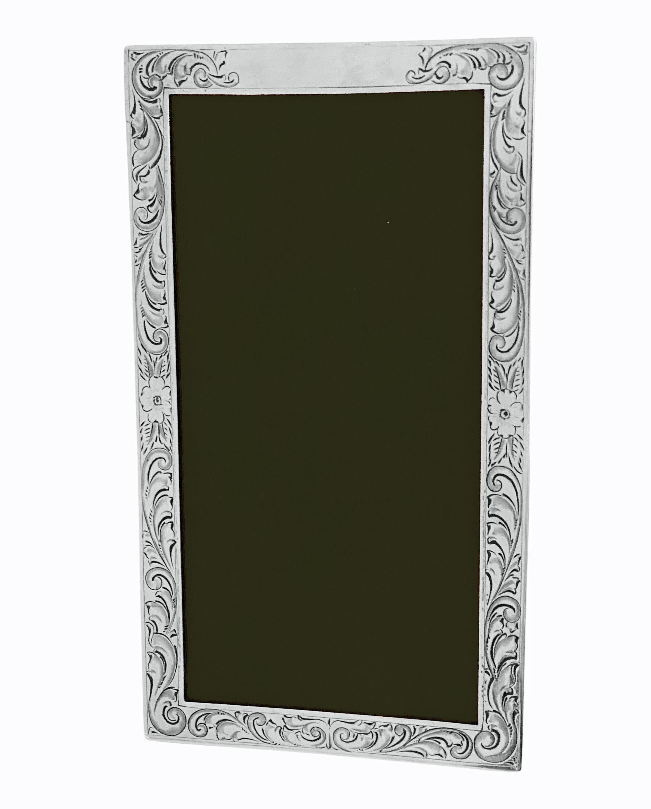 19th Century American Gorham Sterling Silver Photograph Frame, circa 1900