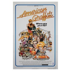 American Graffiti 1973 US 1 Sheet Film Poster, Mort Drucker