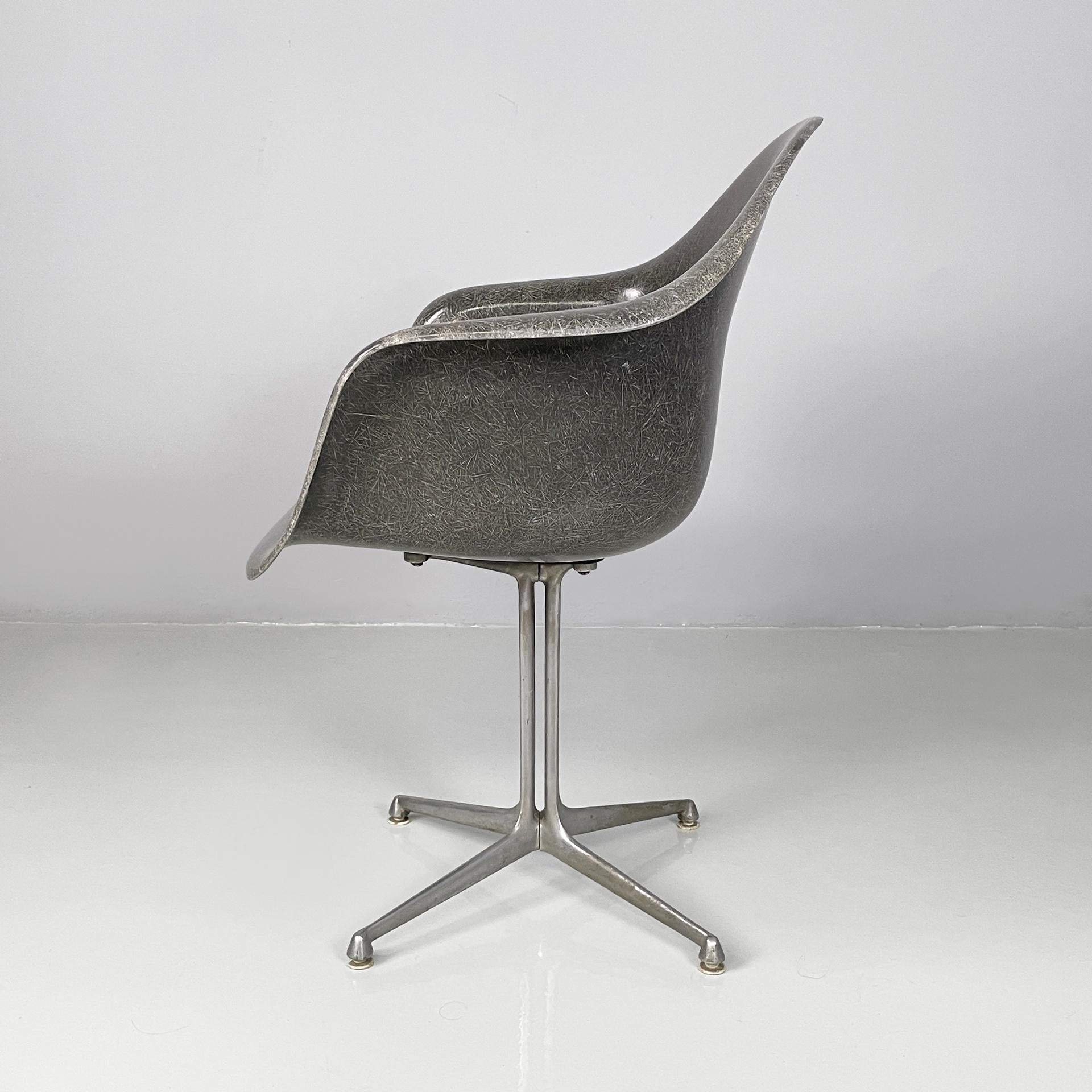 Américain Fauteuils gris américains La Fonda par Charles Eames pour Herman Miller, années 1960 en vente