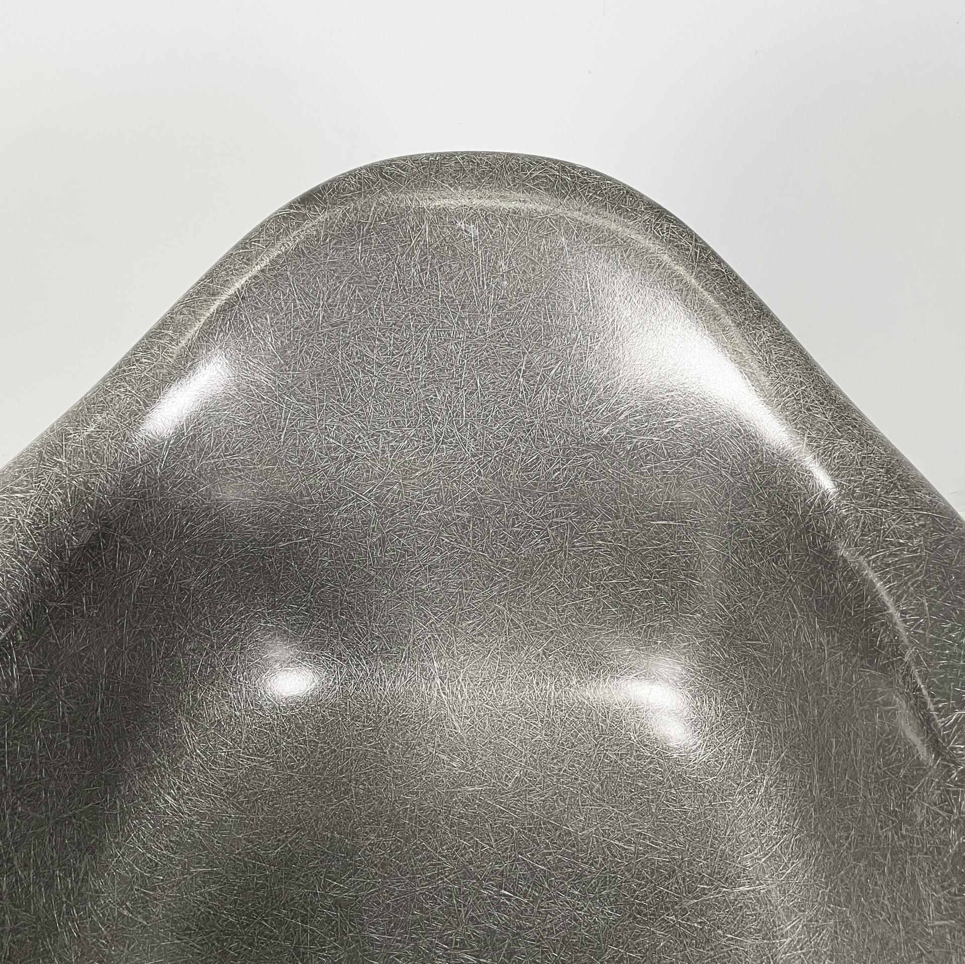 Fauteuils gris américains La Fonda par Charles Eames pour Herman Miller, années 1960 en vente 1