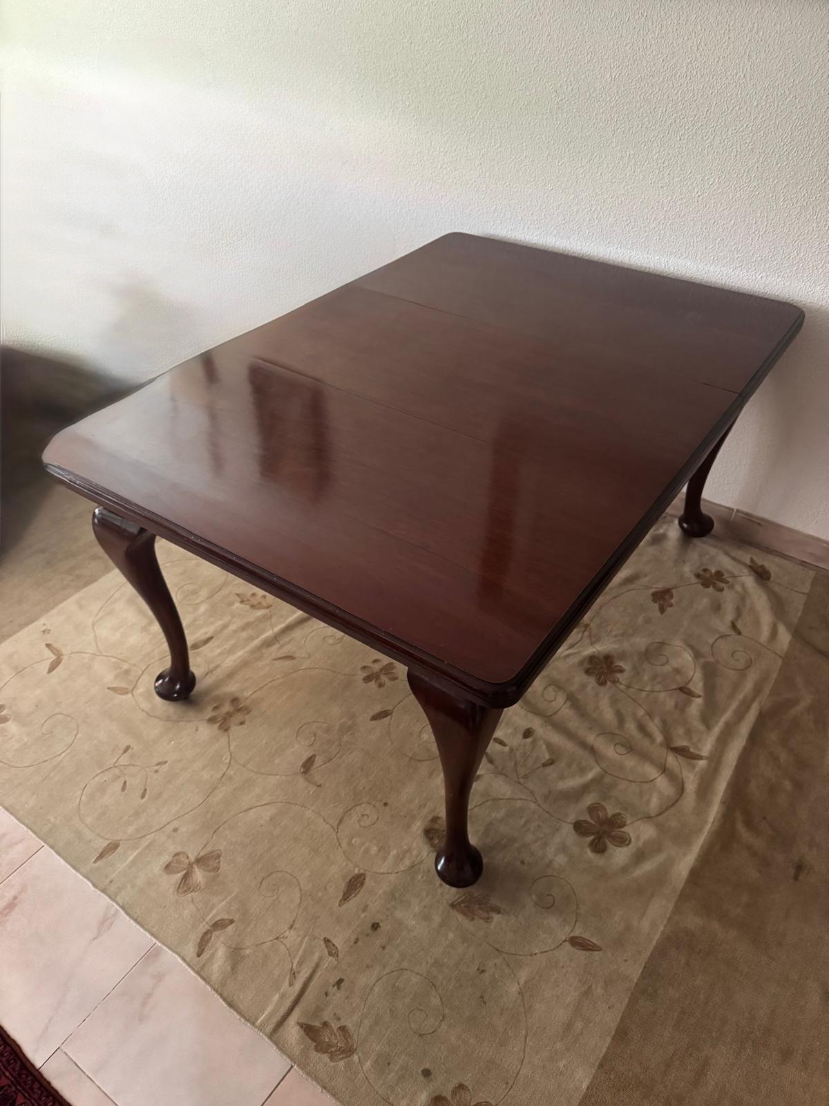 American Hand-Cranked Dining Table by J & JW Meeks, New York For Sale 13