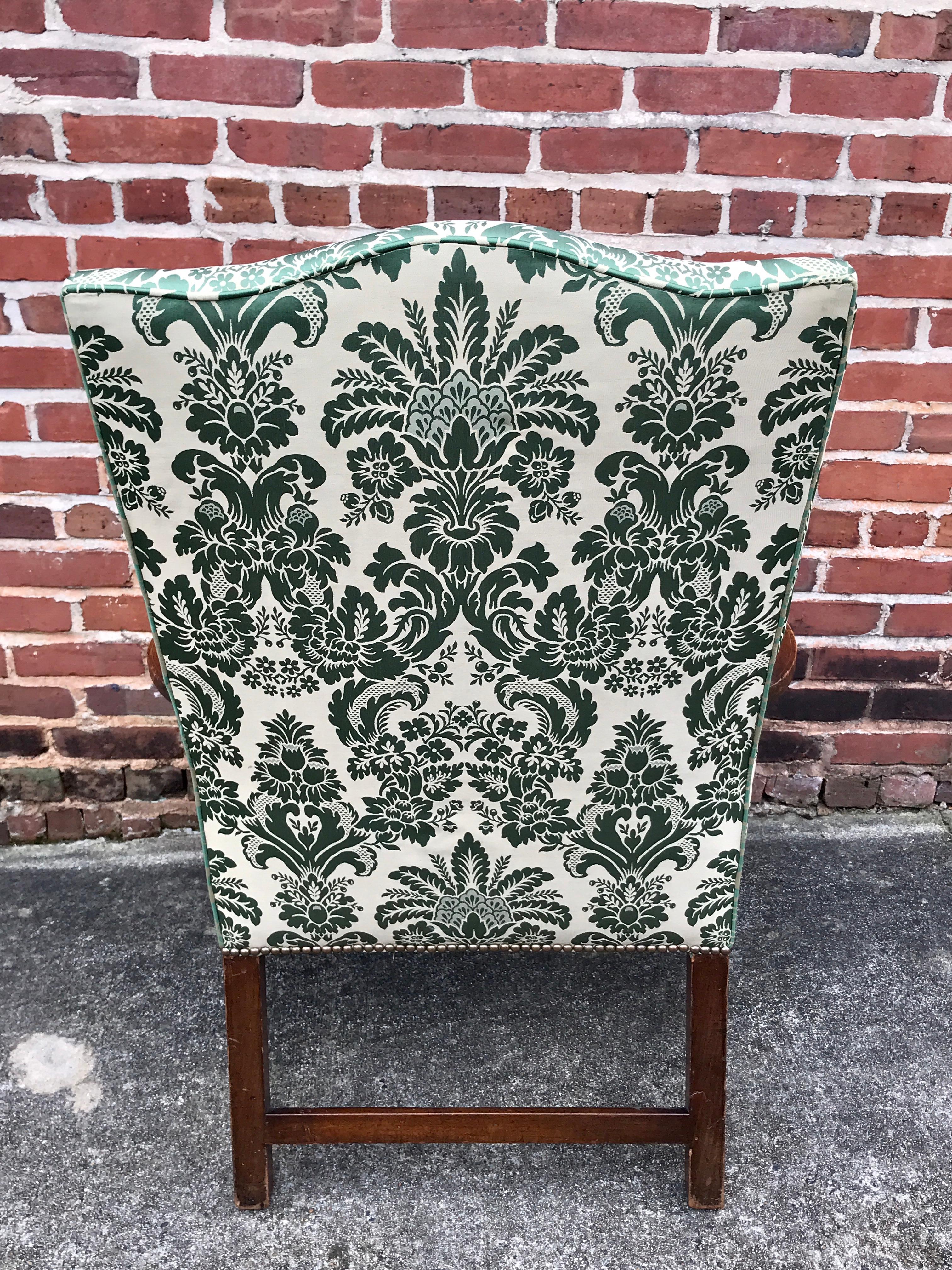 American Hepplewhite Lolling Chair, MA or NH 1