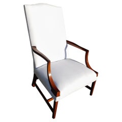 Amerikanischer Hepplewhite-Mahagoni-Intarsien-Sessel Martha Washington, um 1790