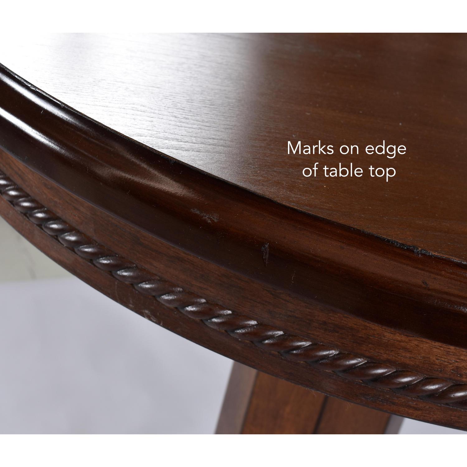 American Heritage Billiard Pub Height Table Set with King View Chairs and Stools 2