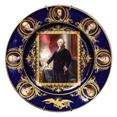 Assiette de présentation/chargeur American Historical Presidential  George Washington