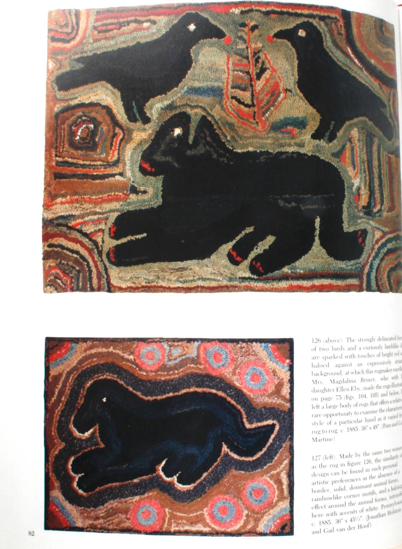 American Hooked and Sewn Rugs, Folk Art Underfoot by Joel and Kate Kopp 3