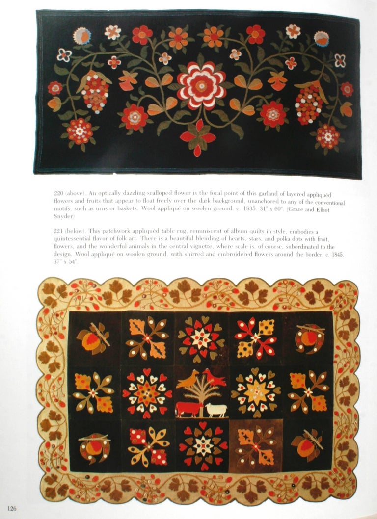 American Hooked and Sewn Rugs, Folk Art Underfoot by Joel and Kate Kopp ...