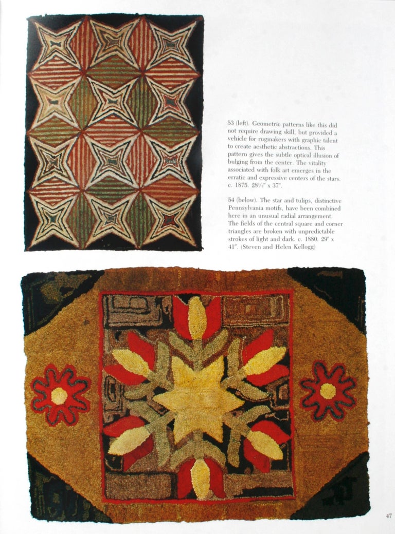 American Hooked and Sewn Rugs, Folk Art Underfoot by Joel and Kate Kopp