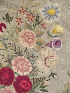 American Hooked Rug, Early 20th Century