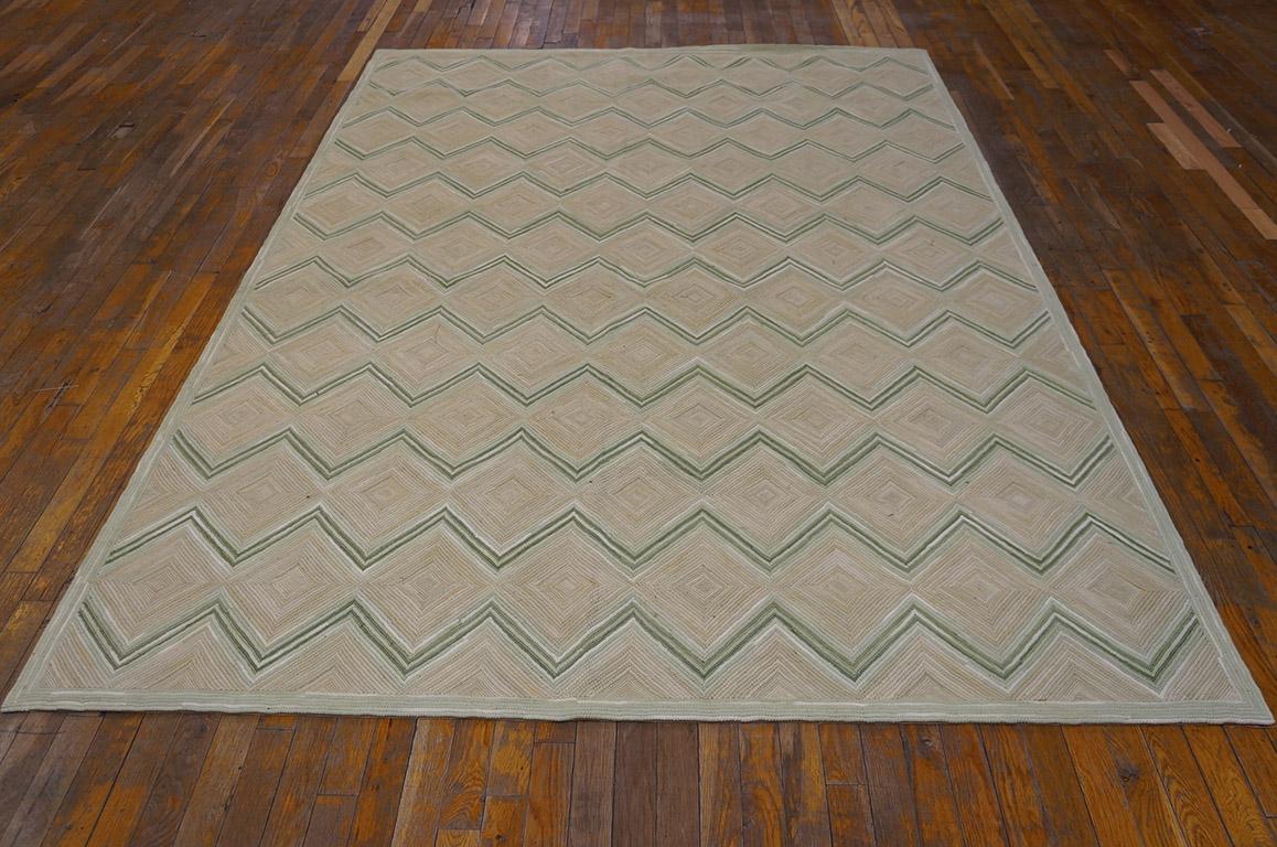 Handmade American Hooked rug, measures: 6 x 9.
