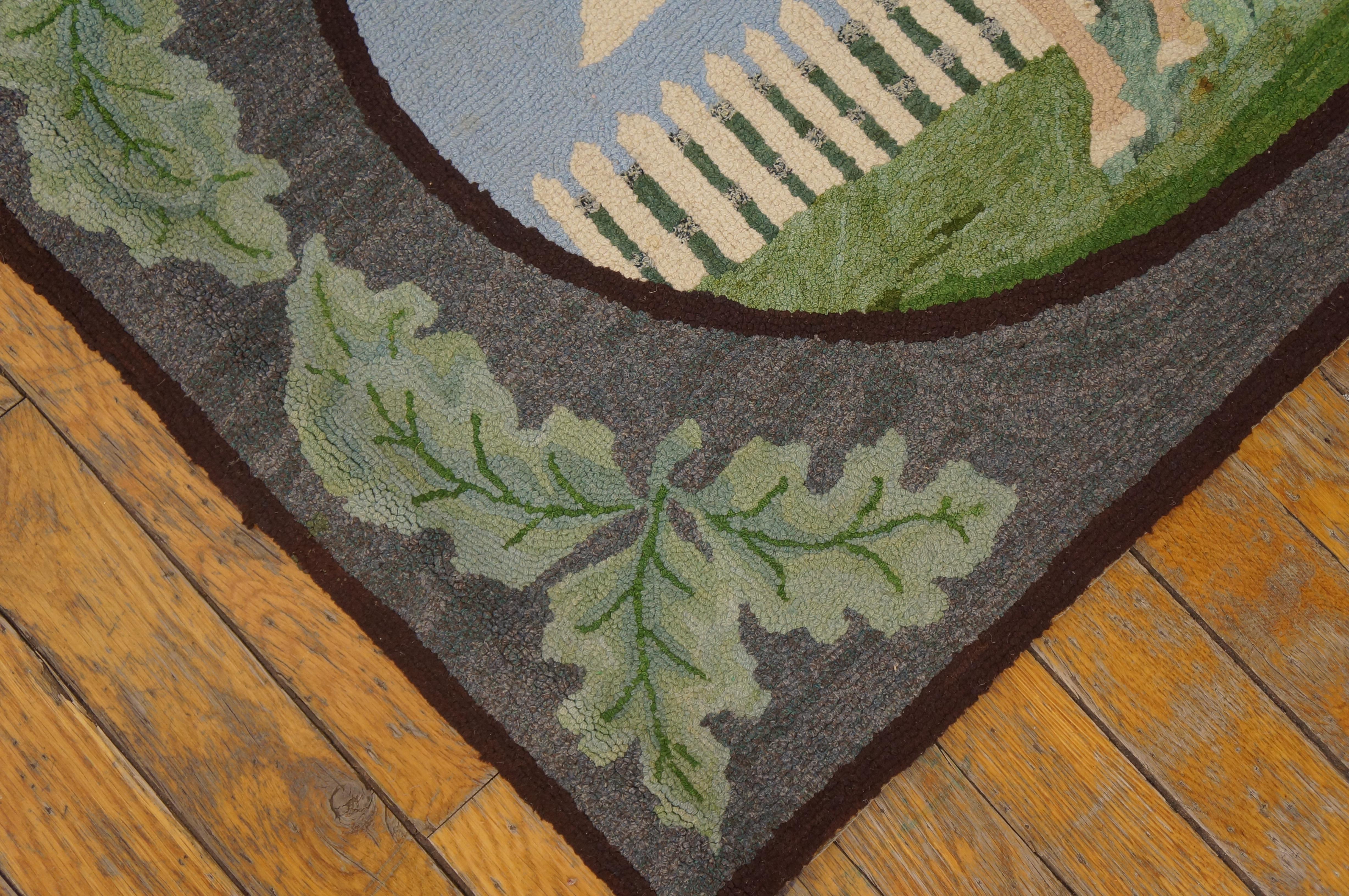 Mid-20th Century American Hooked Rugs
