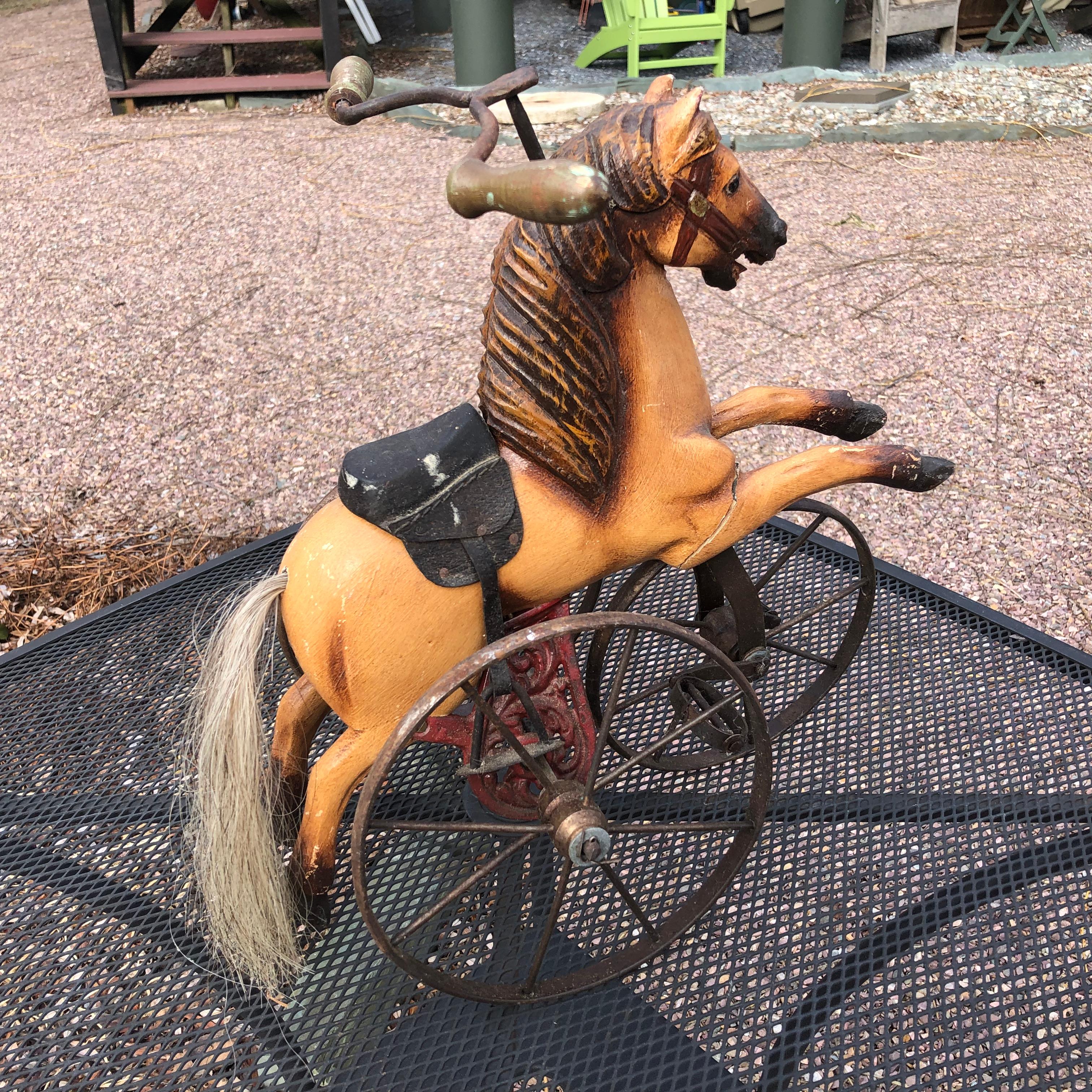 reproduction horse tricycle